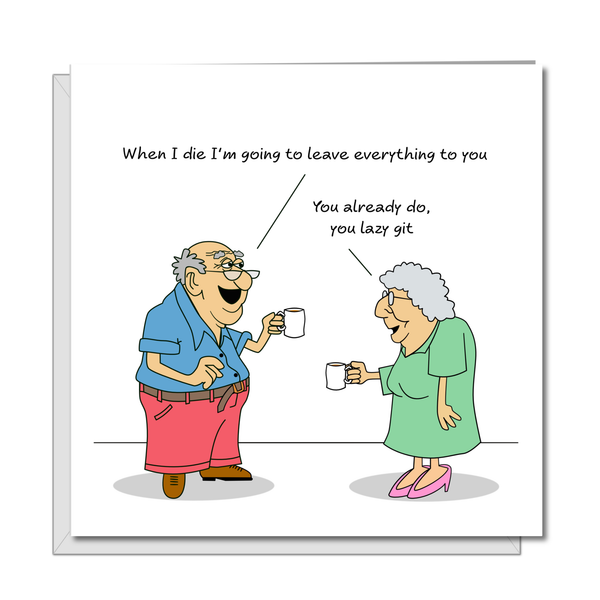 Funny Birthday card 40th 50th 60th 70th Birthday for Wife Mum Dad Fath ...